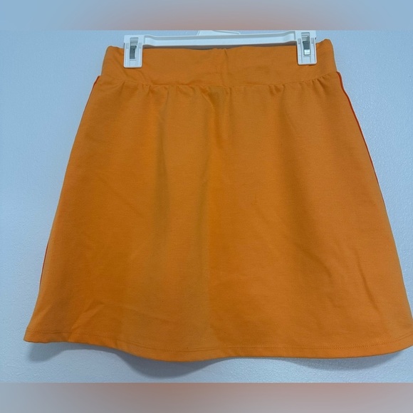 Wild Fable Women’s Tennis Skirt Line Retro Orange White Stripe Side Sz M - Picture 4 of 5